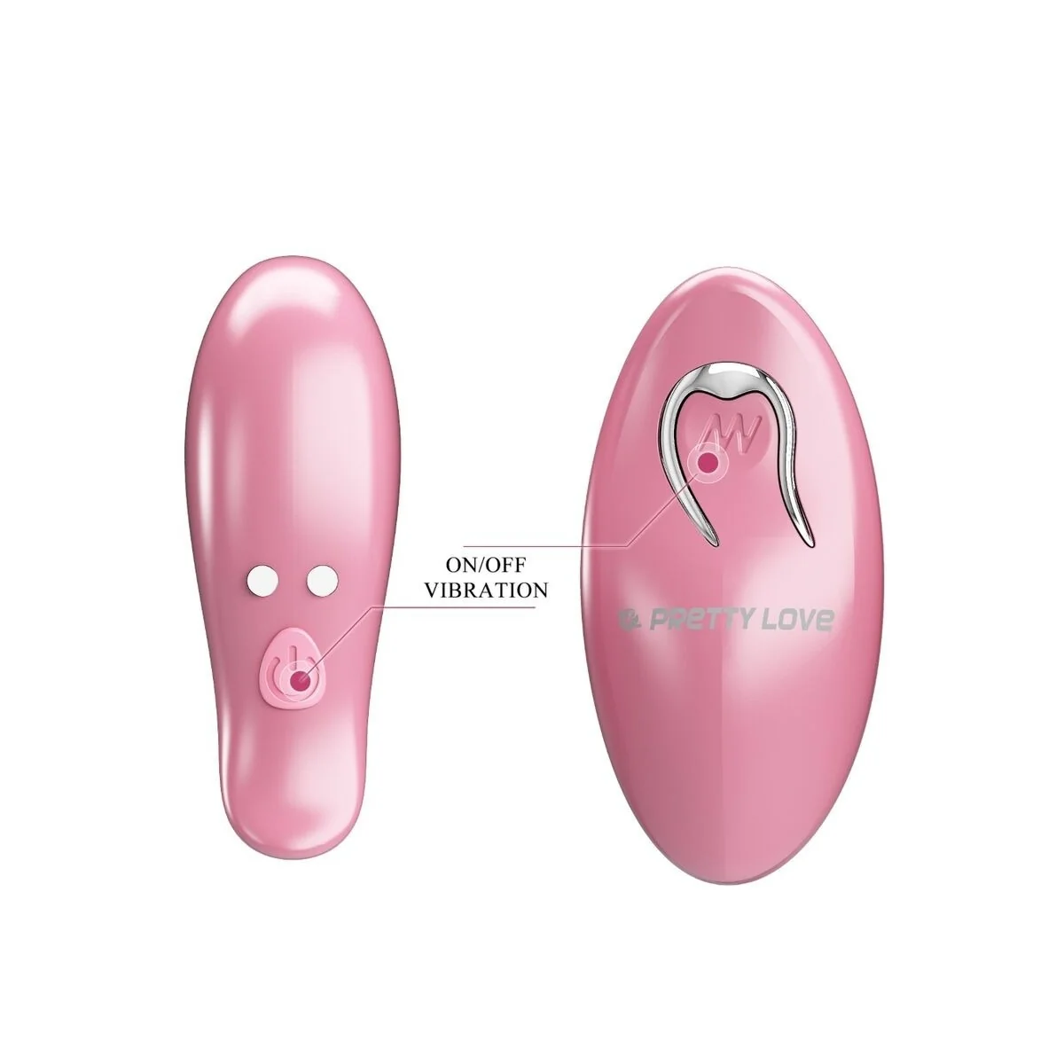 Cailey Nippelklemmen 10 Vibrationen mit Fernbedienung Rosa von Pretty Love kaufen | Fesselliebe