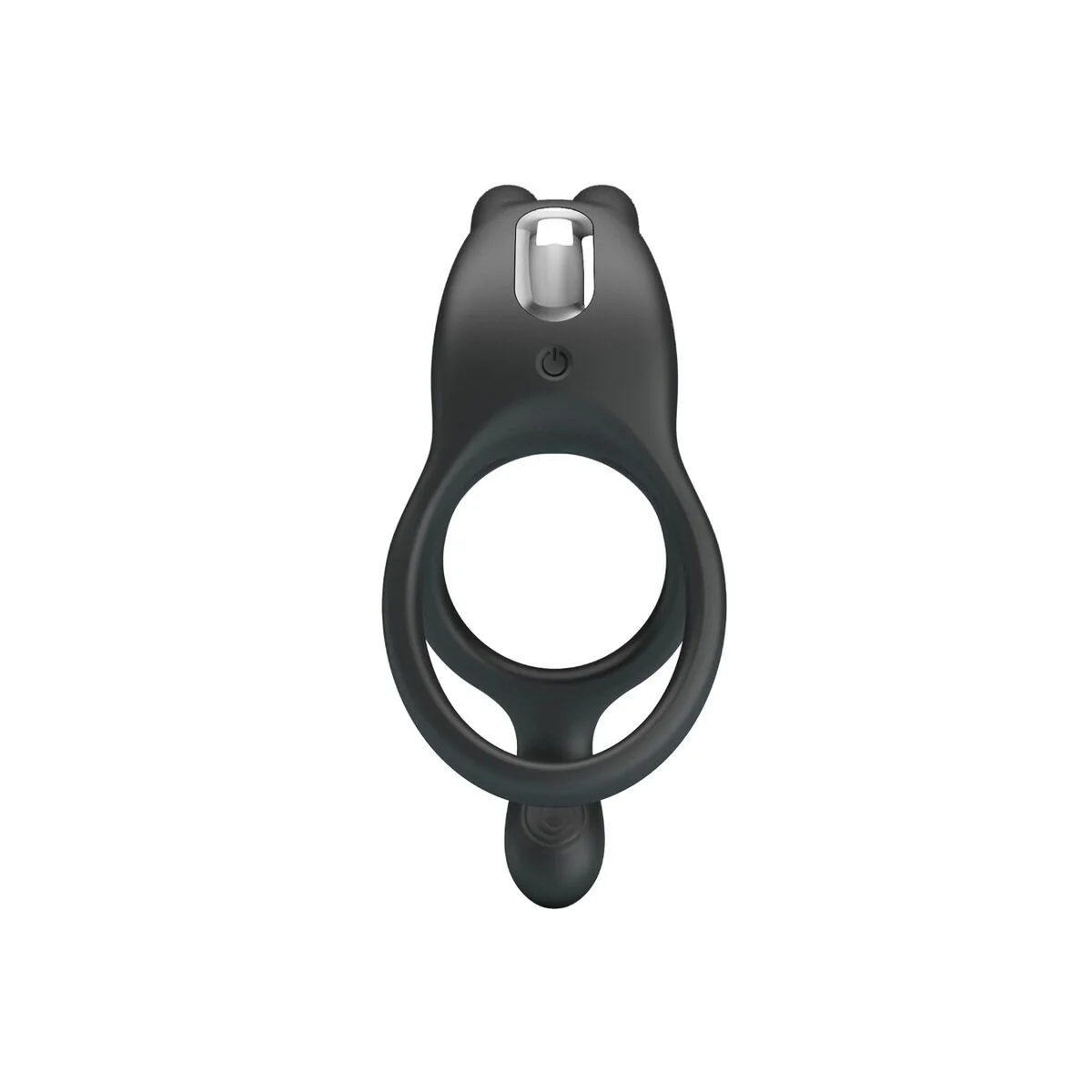 Seth Doppel-Vibrationsring Rabbit 7 Vibrationen Schwarz von Pretty Love kaufen | Fesselliebe