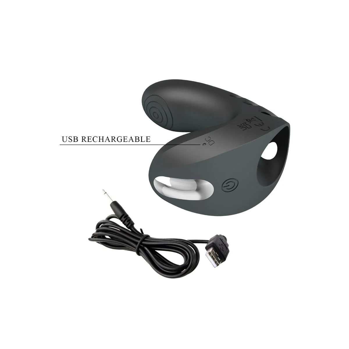 Camelia Fingervibrator 7 Vibrationen Schwarz von Pretty Love kaufen | Fesselliebe