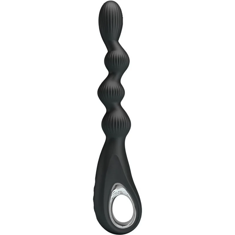 Federer Analvibrator 12 Vibrationen Schwarz von Pretty Love kaufen | Fesselliebe