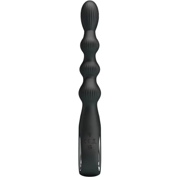 Federer Analvibrator 12 Vibrationen Schwarz von Pretty Love kaufen | Fesselliebe