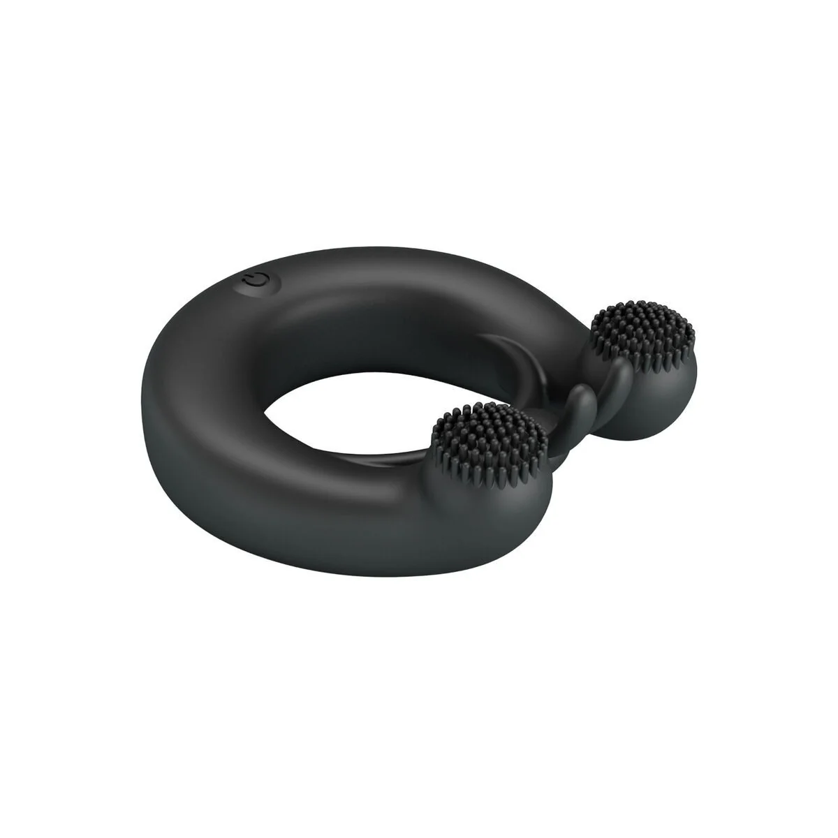 Dahlia Vibrationsring + Klitorisstimulator 12 Vibrationen Schwarz von Pretty Love kaufen | Fesselliebe