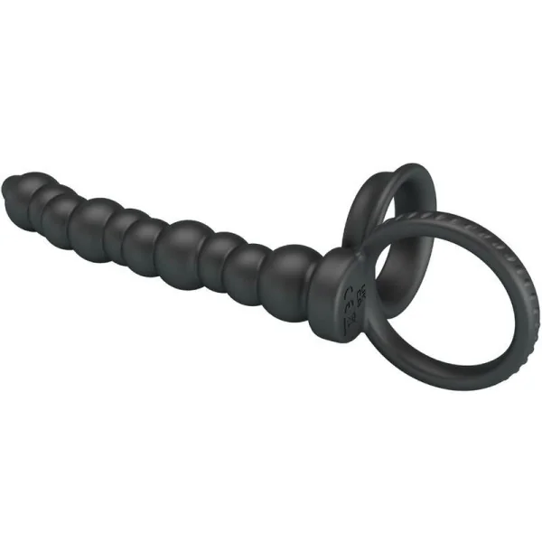 Dillion Doppelte Penetration Cock Ring Schwarz von Pretty Love kaufen | Fesselliebe