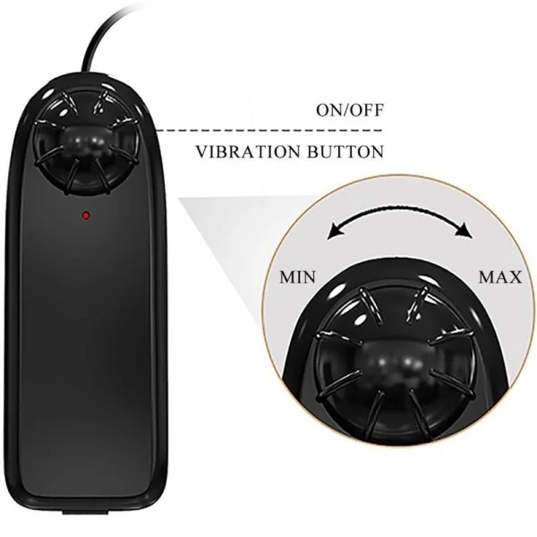 Catoblepas realistischer Vibrator 20,6 cm Flesh mit Fernbedienung von Baile kaufen | Fesselliebe