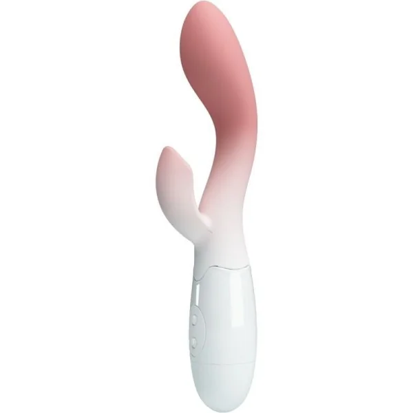 Brighty G-Spot Vibrator + Klitoris-Stimulator 30 Vibrationen Rosa von Pretty Love kaufen | Fesselliebe