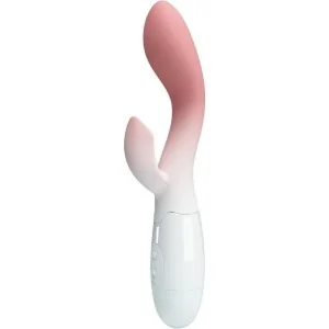 Brighty G-Spot Vibrator + Klitoris-Stimulator 30 Vibrationen Rosa von Pretty Love kaufen | Fesselliebe