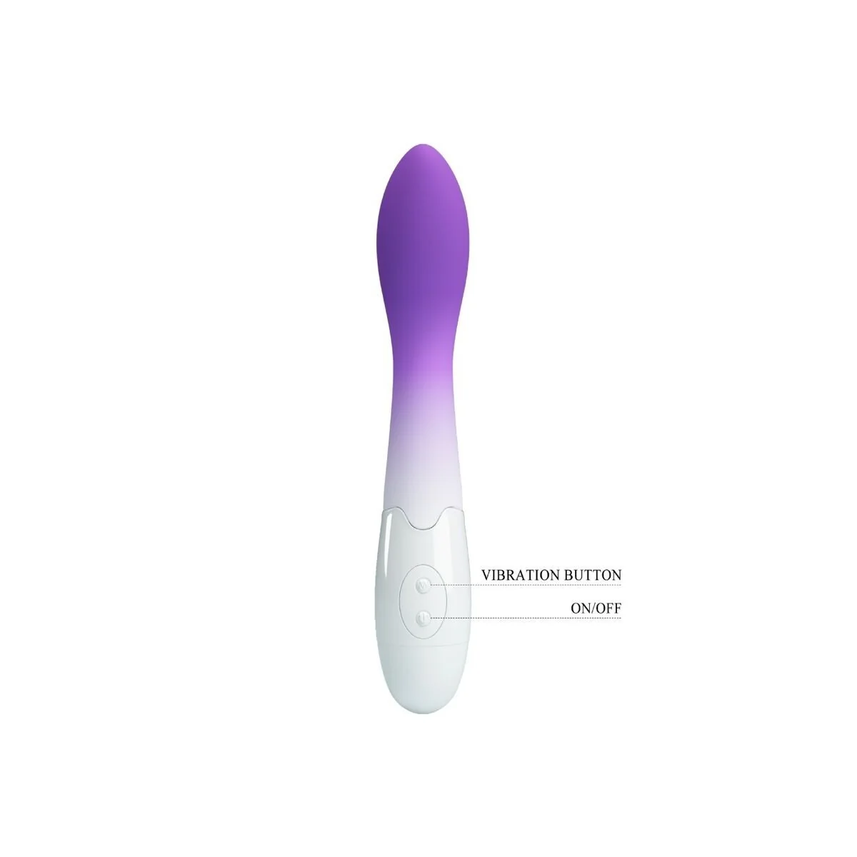 Bishop G-Spot Vibrator 30 Vibrationen Lila von Pretty Love kaufen | Fesselliebe