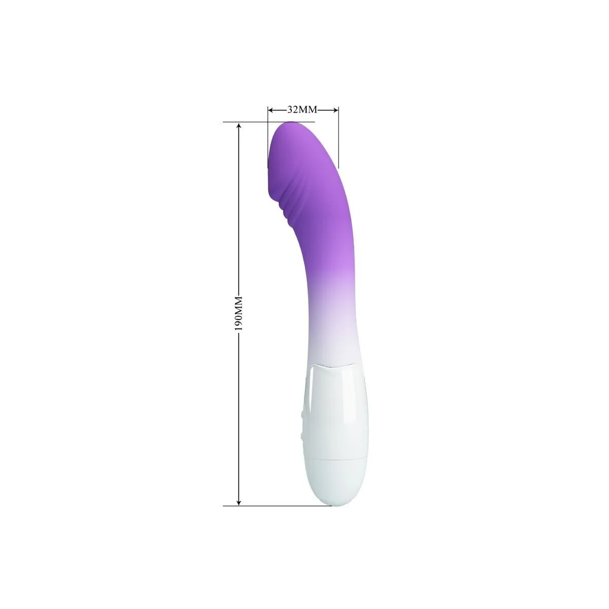 Elemental G-Spot Vibrator 30 Vibrationen Lila von Pretty Love kaufen | Fesselliebe