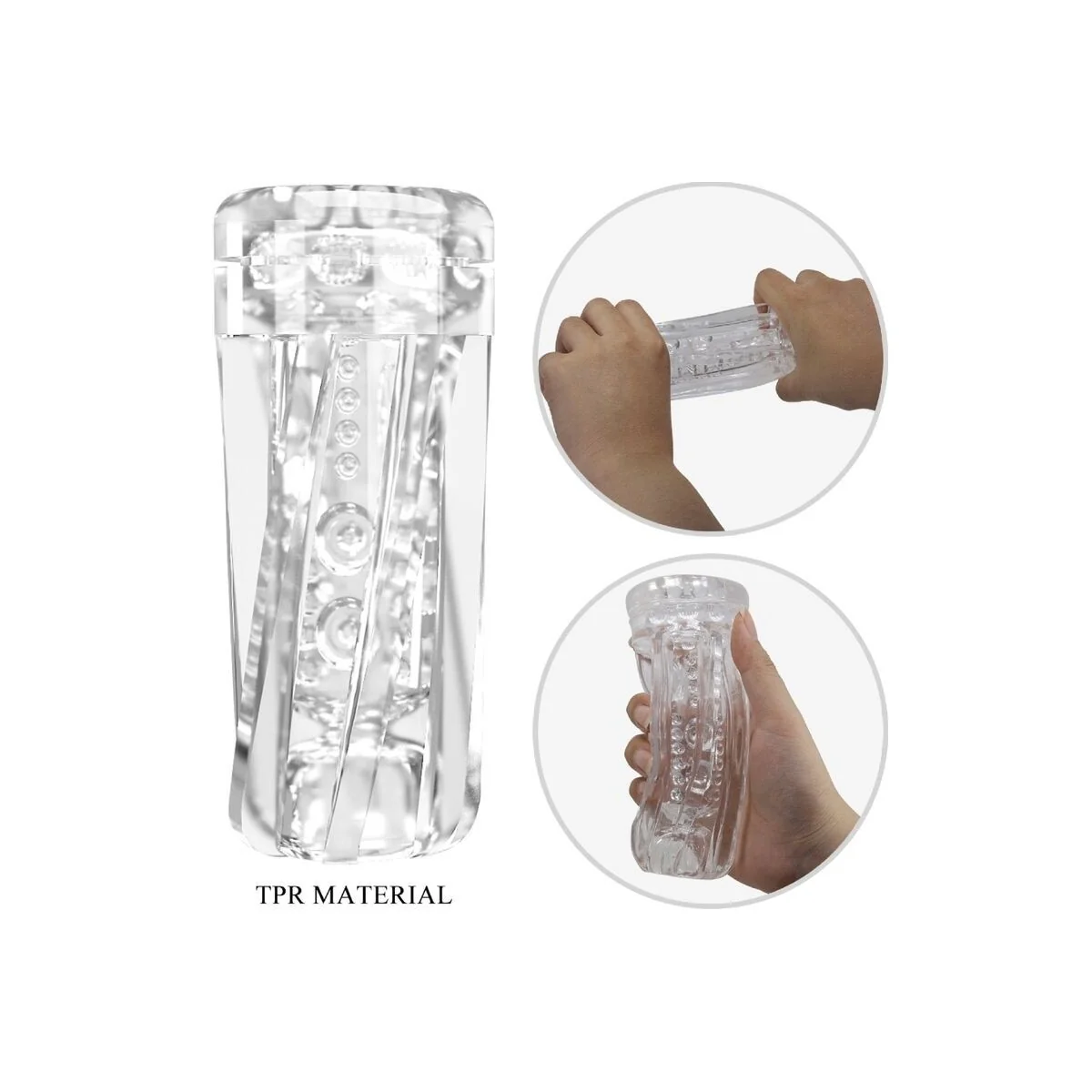 Tamara Männlicher Masturbator mit mehreren Geschwindigkeiten, Schwarz von Pretty Love kaufen | Fesselliebe