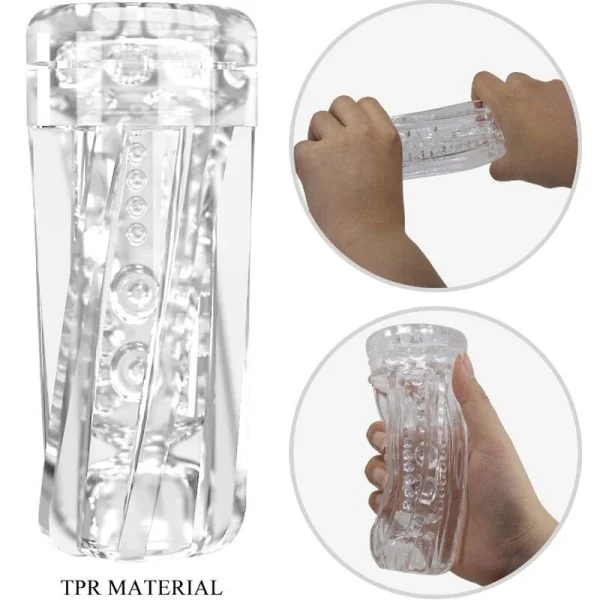 Tamara Männlicher Masturbator mit mehreren Geschwindigkeiten, Schwarz von Pretty Love kaufen | Fesselliebe