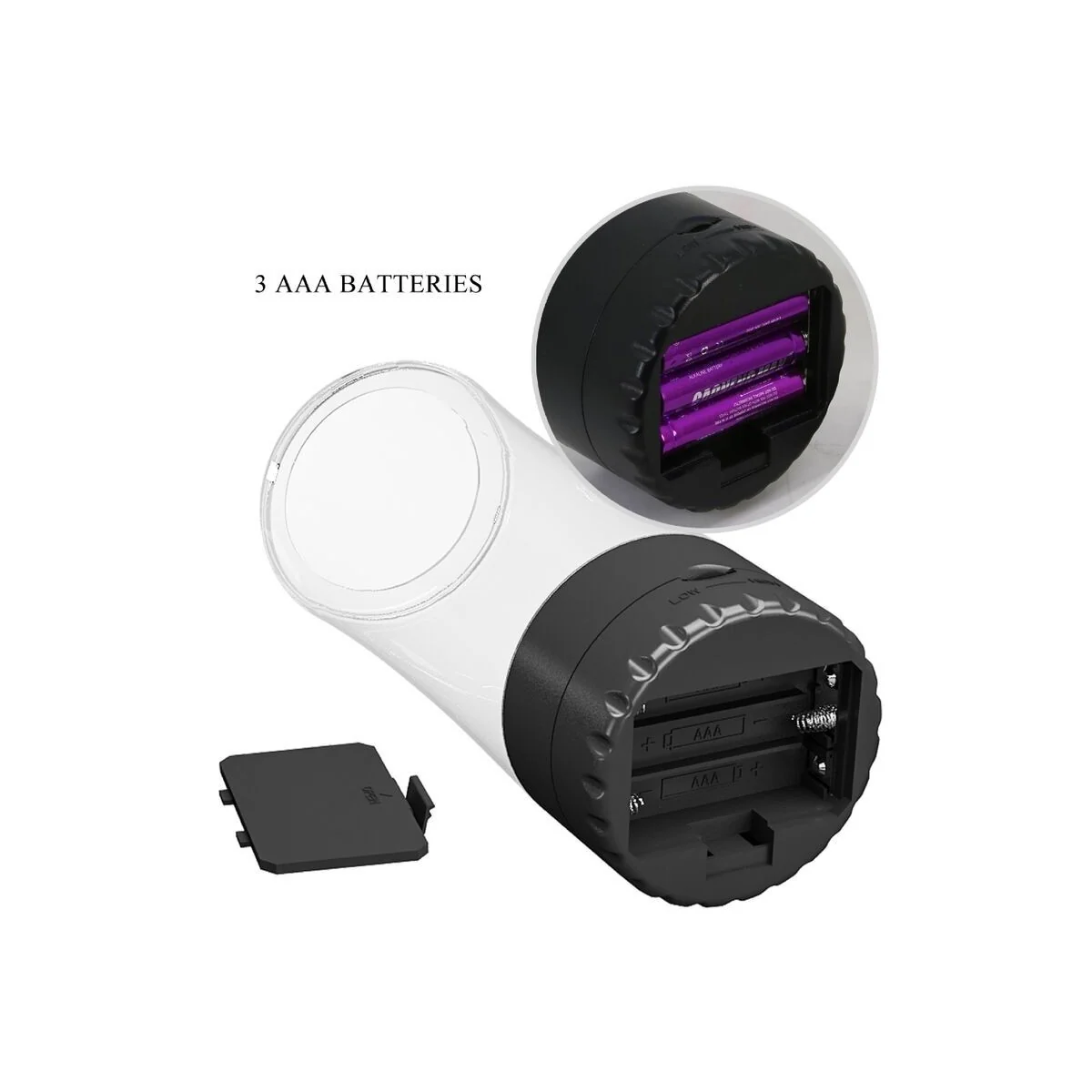 Tamara Männlicher Masturbator mit mehreren Geschwindigkeiten, Schwarz von Pretty Love kaufen | Fesselliebe