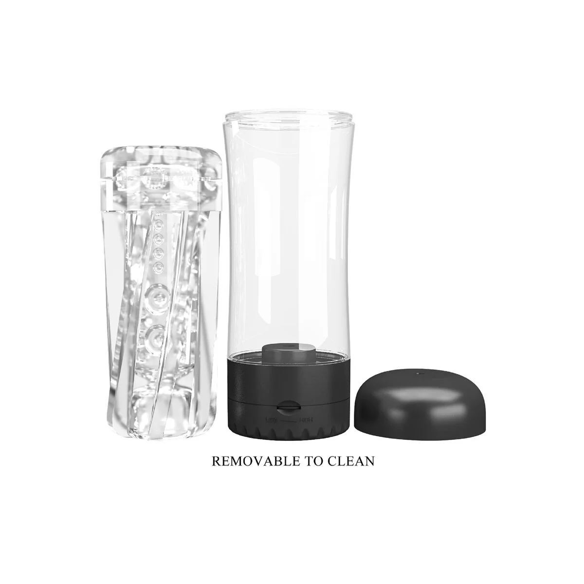 Tamara Männlicher Masturbator mit mehreren Geschwindigkeiten, Schwarz von Pretty Love kaufen | Fesselliebe