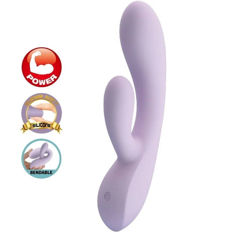 Rosolyn Rabbit Vibrator 10 Vibrationen Lila von Pretty Love kaufen | Fesselliebe