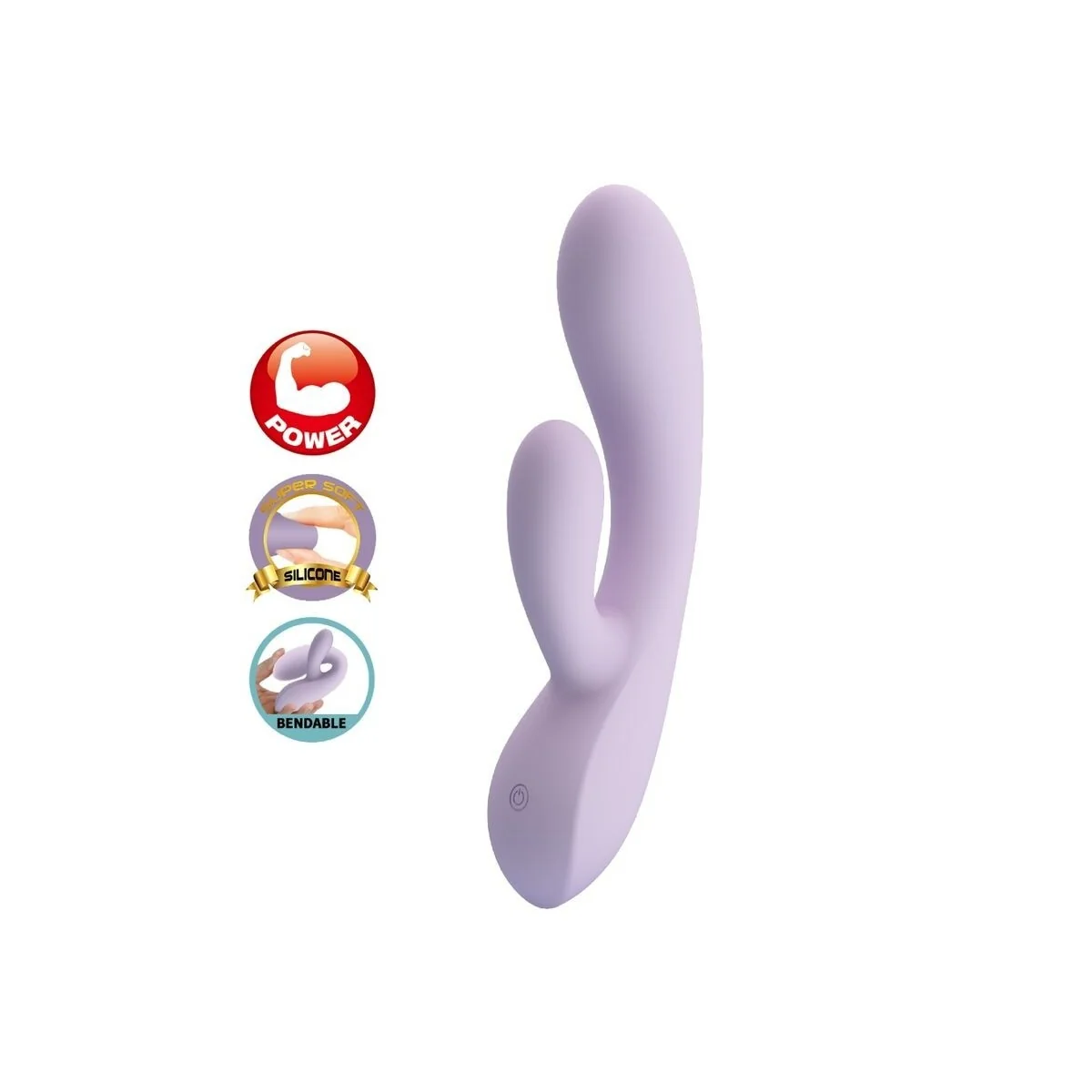 Rosolyn Rabbit Vibrator 10 Vibrationen Lila von Pretty Love kaufen | Fesselliebe