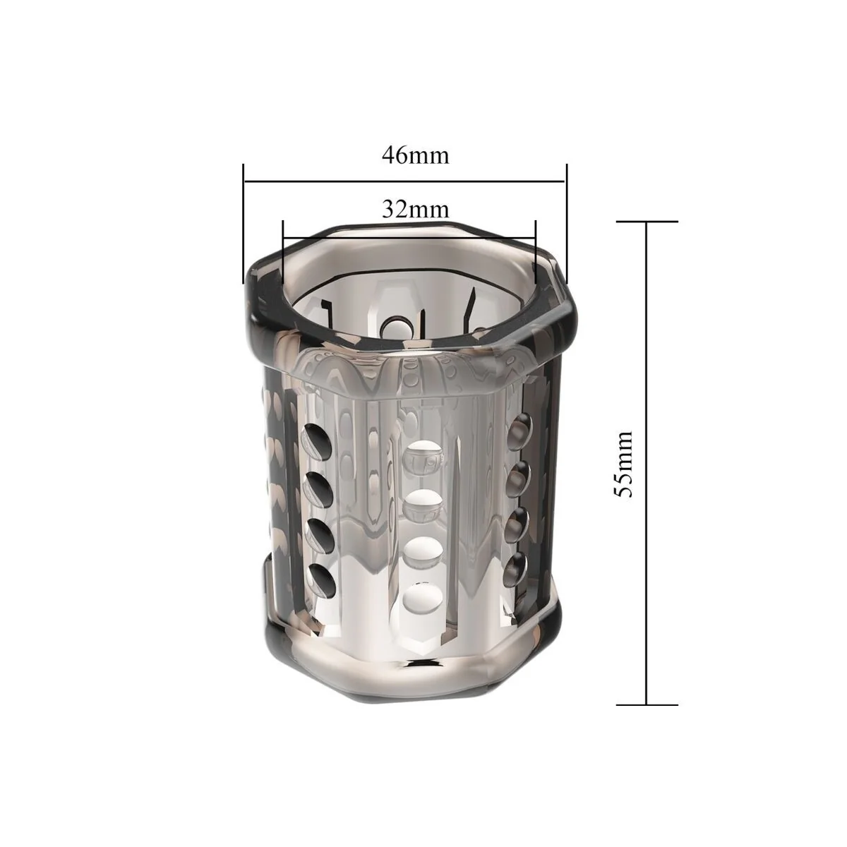 Ronael Penishülle Super Dehnbar Transparent von Pretty Love kaufen | Fesselliebe