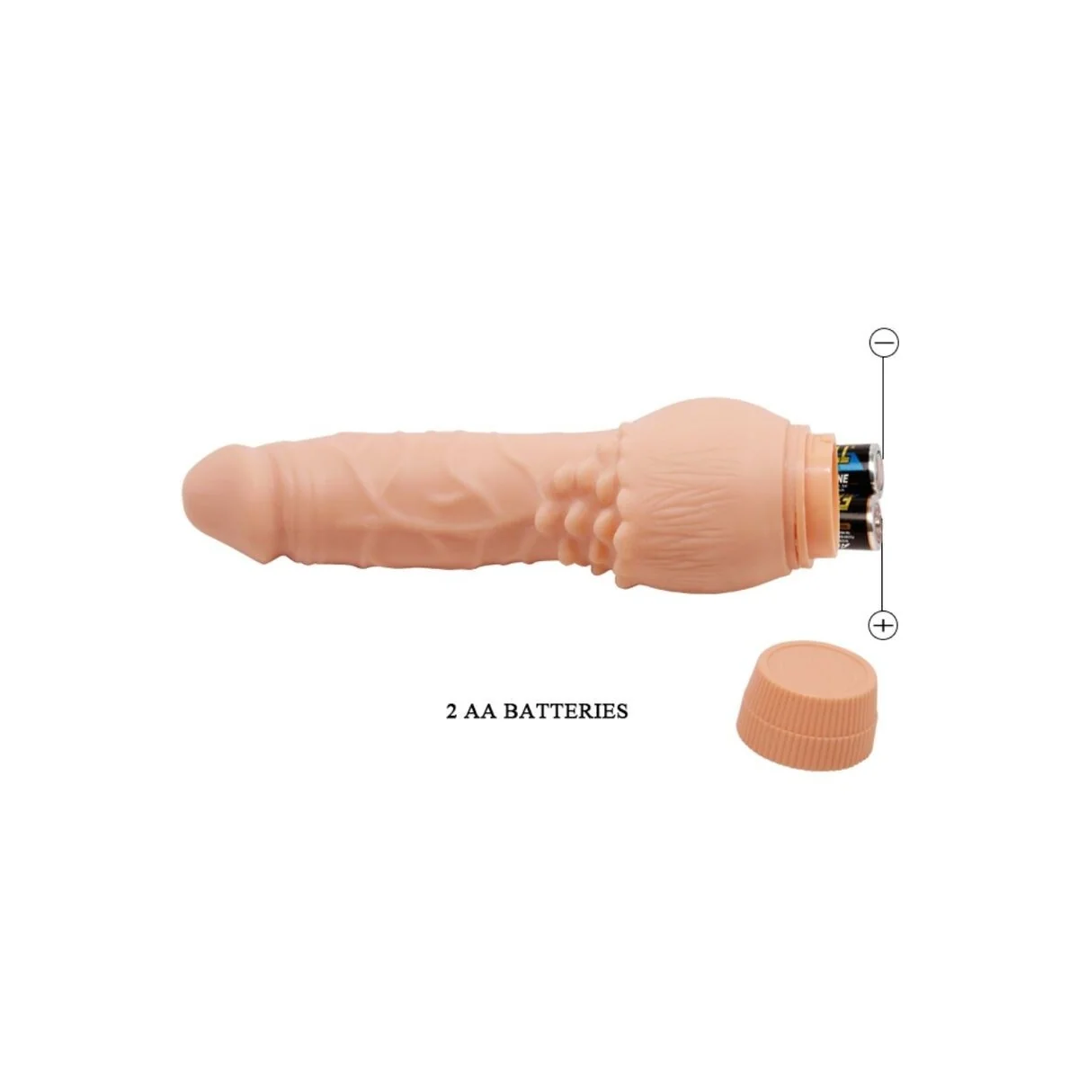 Barbara realistischer Vibrator 19,5 cm Beigefarbe von Baile kaufen | Fesselliebe