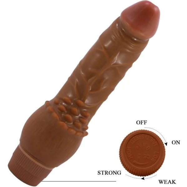 Barbara realistischer Vibrator 19,5 cm Mulatte von Baile kaufen | Fesselliebe