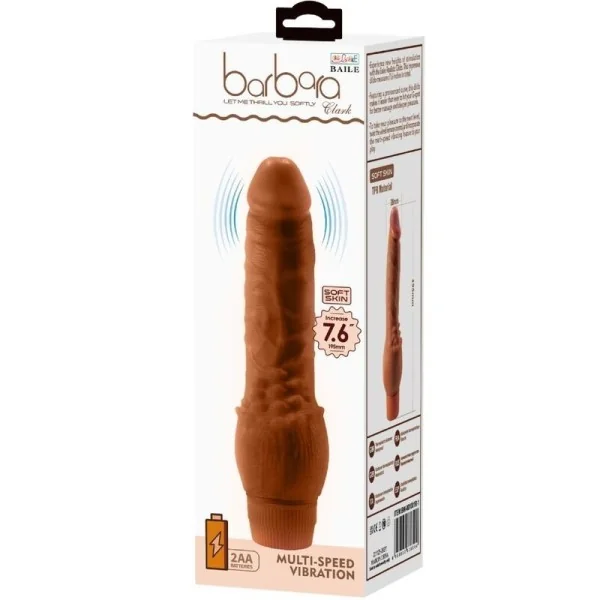 Barbara realistischer Vibrator 19,5 cm Mulatte von Baile kaufen | Fesselliebe
