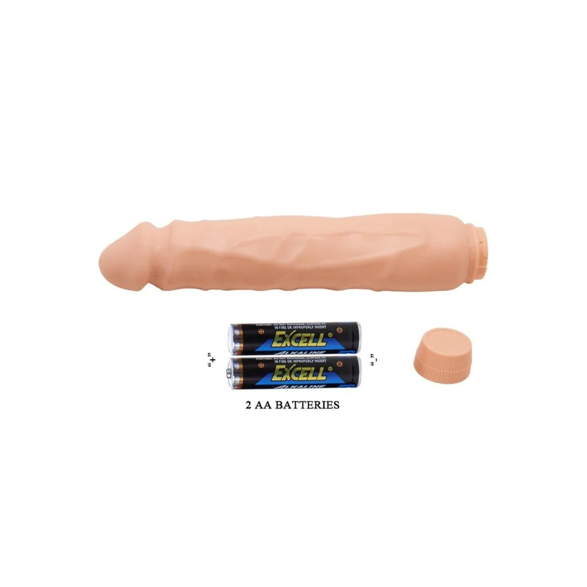 Jack realistischer Vibrator 26 cm Beige von Baile kaufen | Fesselliebe