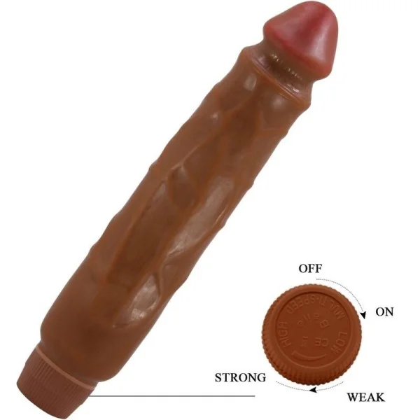 Jack realistischer Vibrator 26 cm Mulatte von Baile kaufen | Fesselliebe