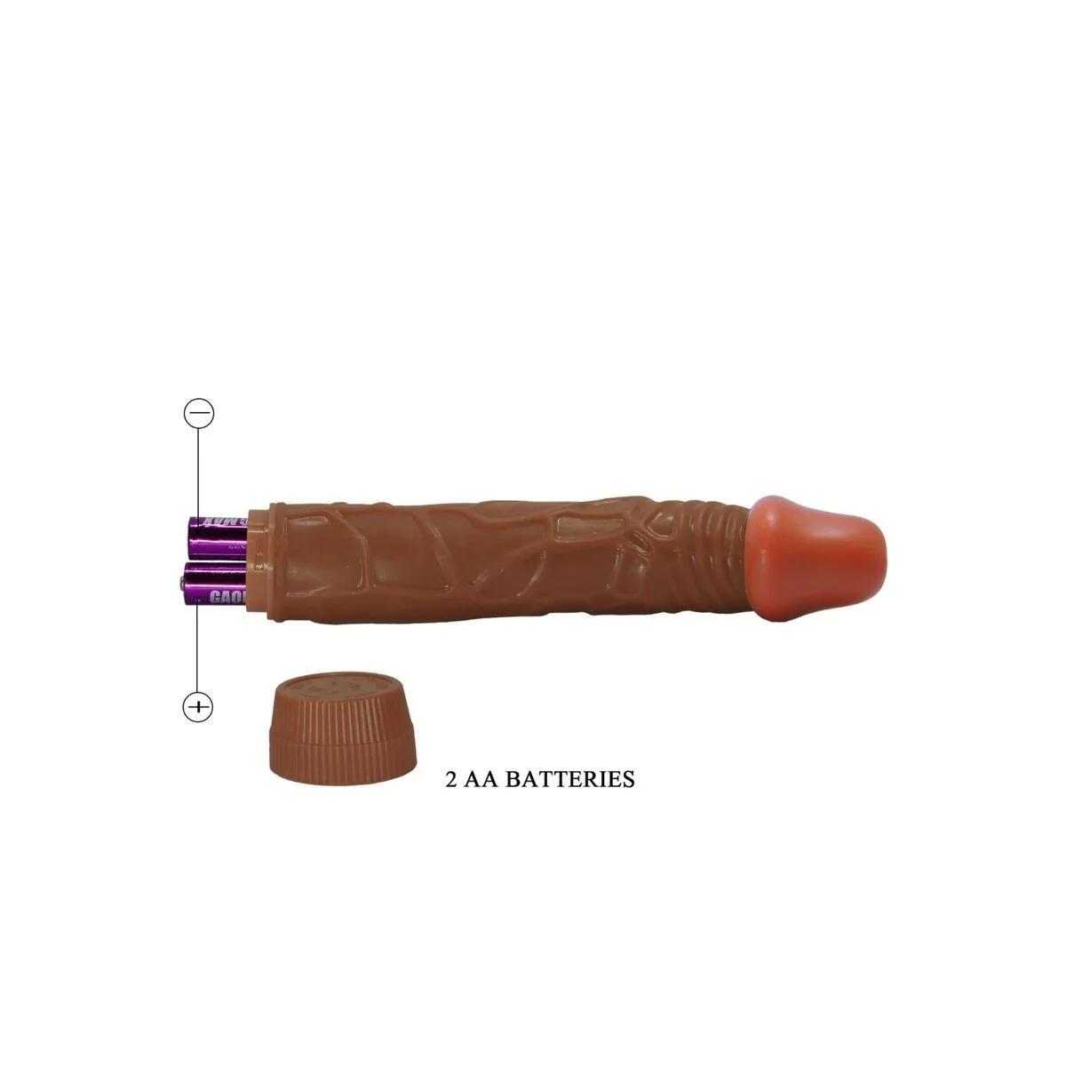 Bob realistischer Vibrator 22,5 cm Mulatte von Baile kaufen | Fesselliebe