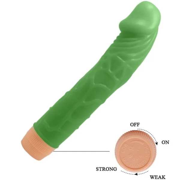 Bill realistischer Vibrator 22,5 cm Grün von Baile kaufen | Fesselliebe