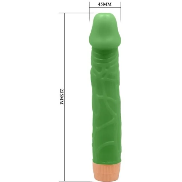 Bill realistischer Vibrator 22,5 cm Grün von Baile kaufen | Fesselliebe