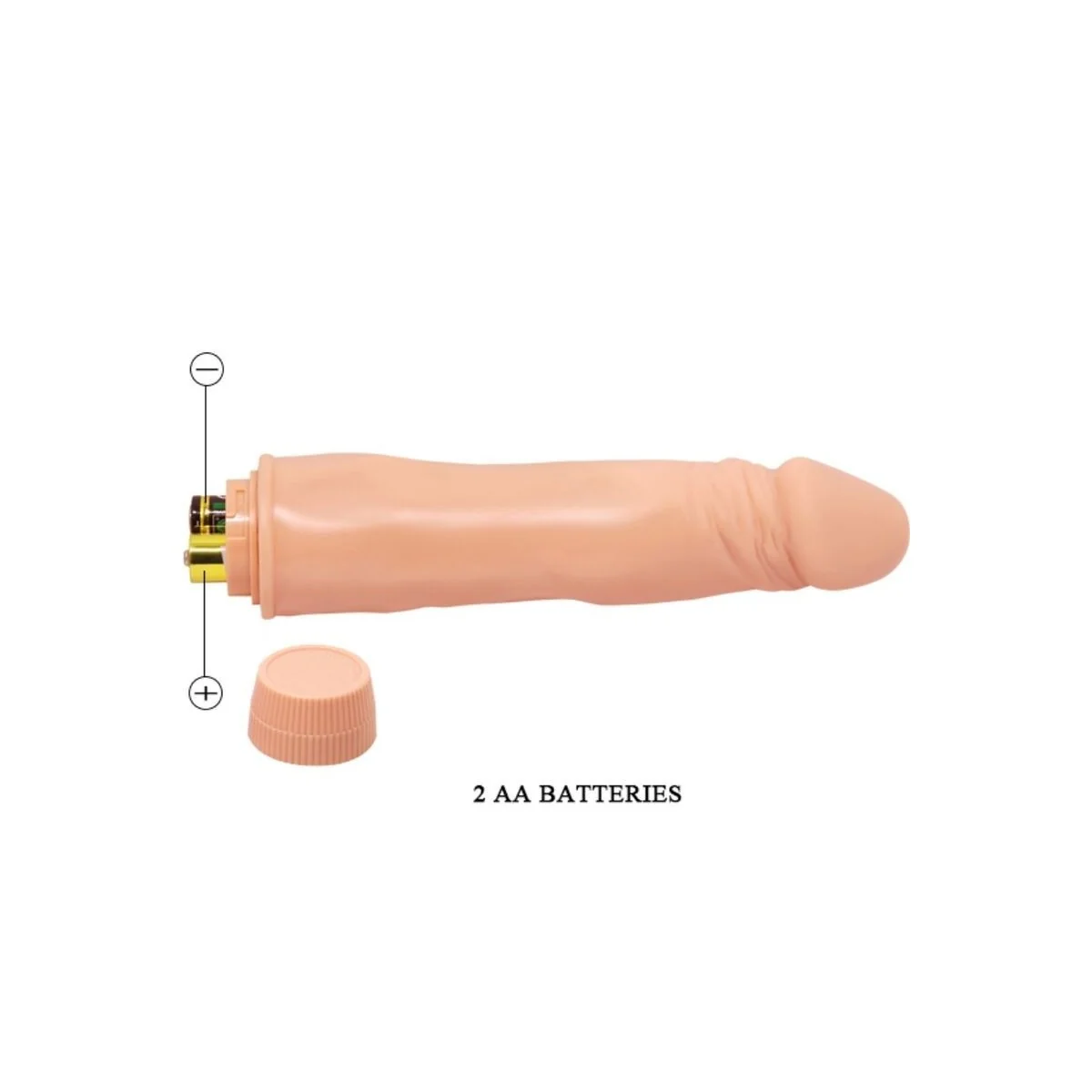 Zwerg realistischer Vibrator 21 cm Fleisch von Baile kaufen | Fesselliebe
