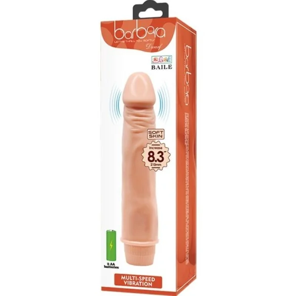 Zwerg realistischer Vibrator 21 cm Fleisch von Baile kaufen | Fesselliebe