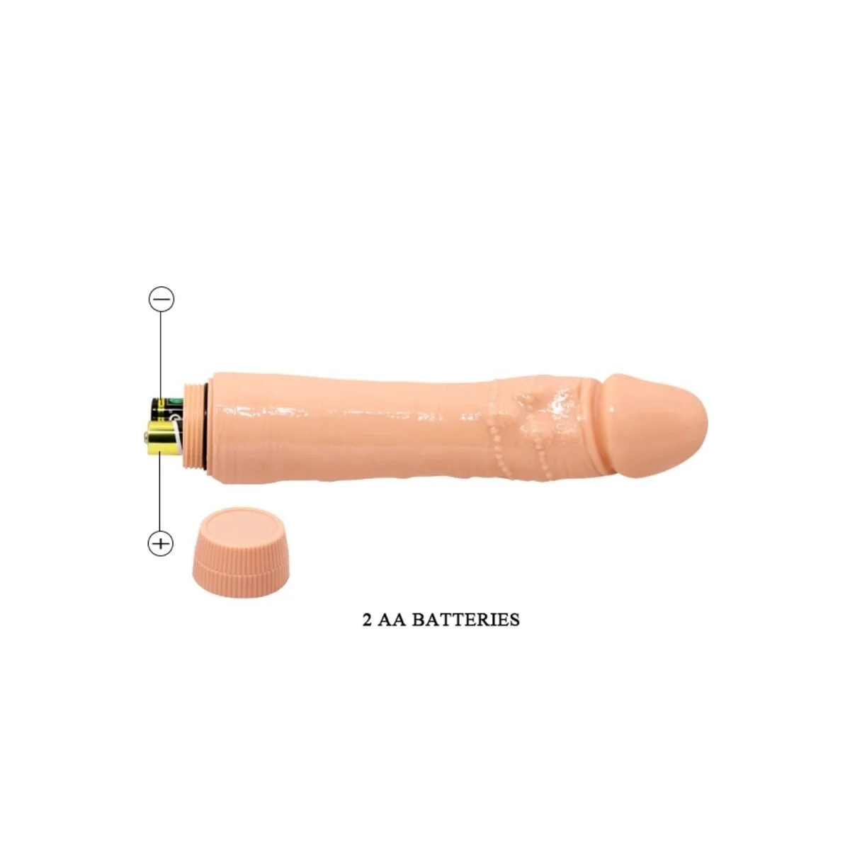 Dybbuk realistischer Vibrator 24 cm Fleisch von Baile kaufen | Fesselliebe