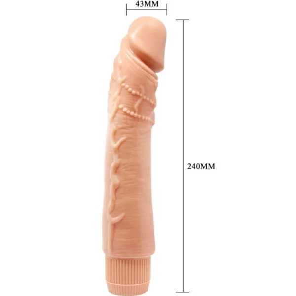 Dybbuk realistischer Vibrator 24 cm Fleisch von Baile kaufen | Fesselliebe