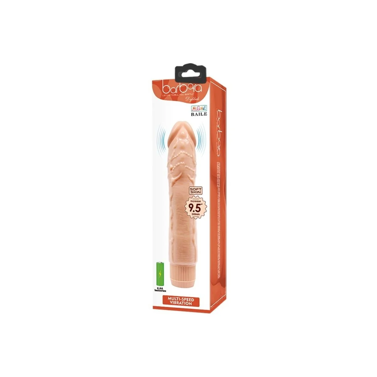 Dybbuk realistischer Vibrator 24 cm Fleisch von Baile kaufen | Fesselliebe