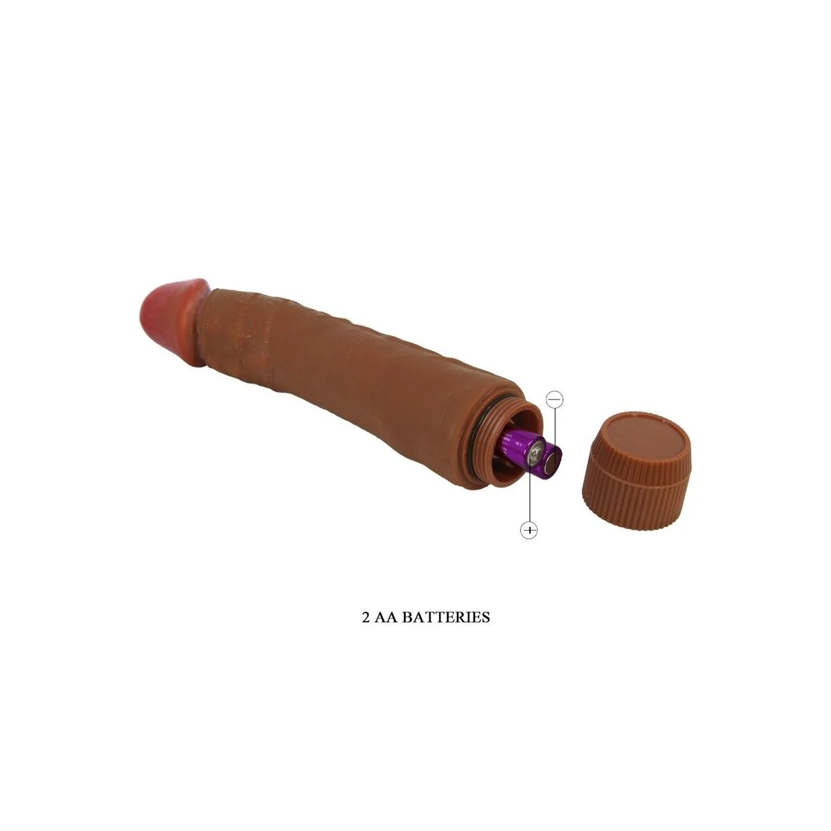 Dybbuk realistischer Vibrator 24 cm Mulatte von Baile kaufen | Fesselliebe