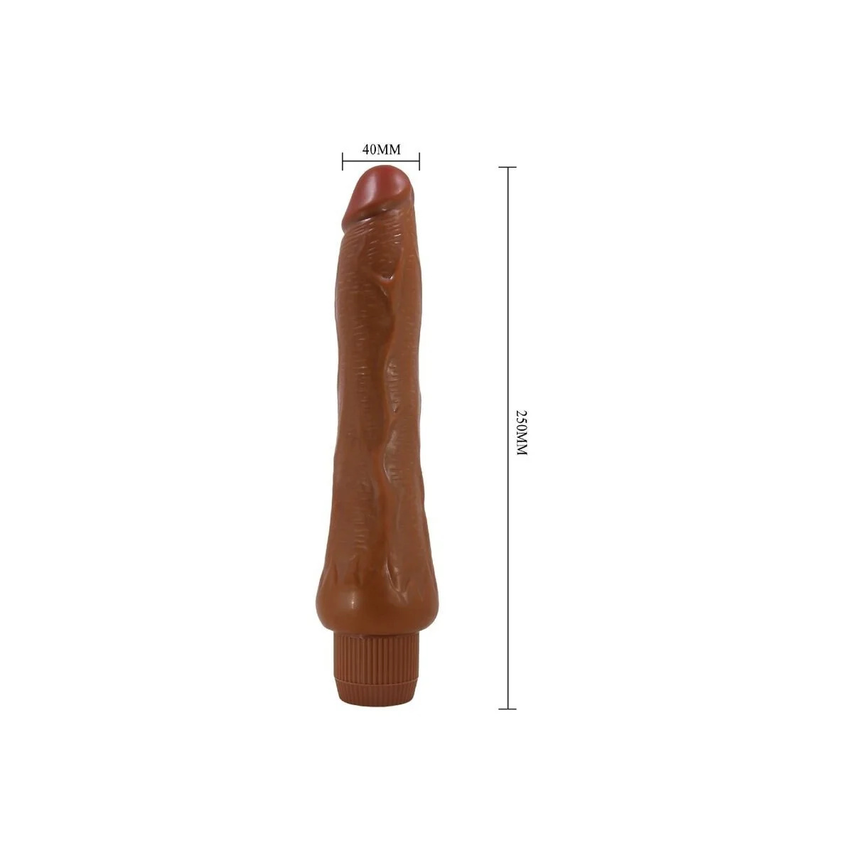 Dryad realistischer Vibrator 25 cm Mulatte von Baile kaufen | Fesselliebe