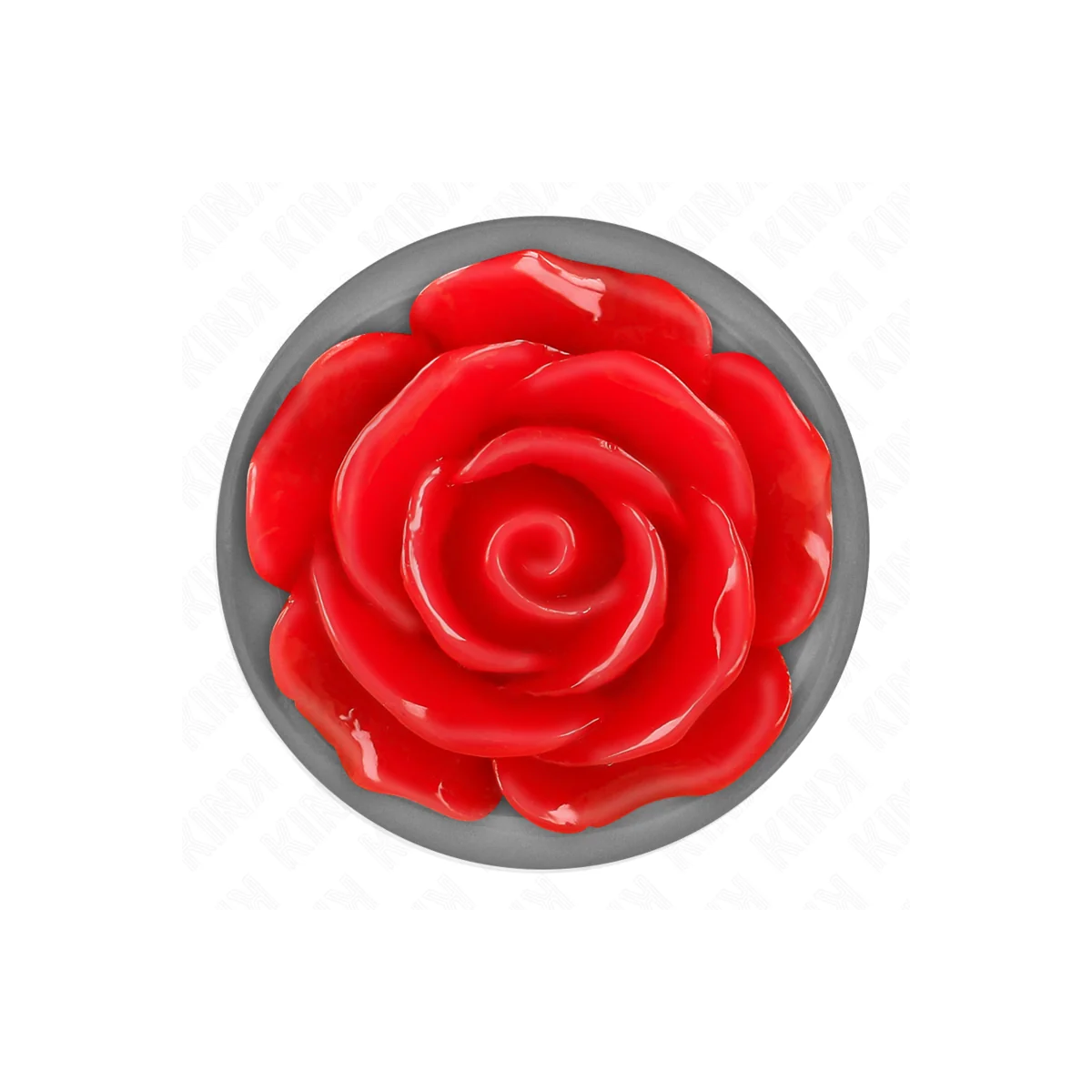 Plug Anal Rose Rot Größe M von Kink Pleasure Plugs kaufen | Fesselliebe