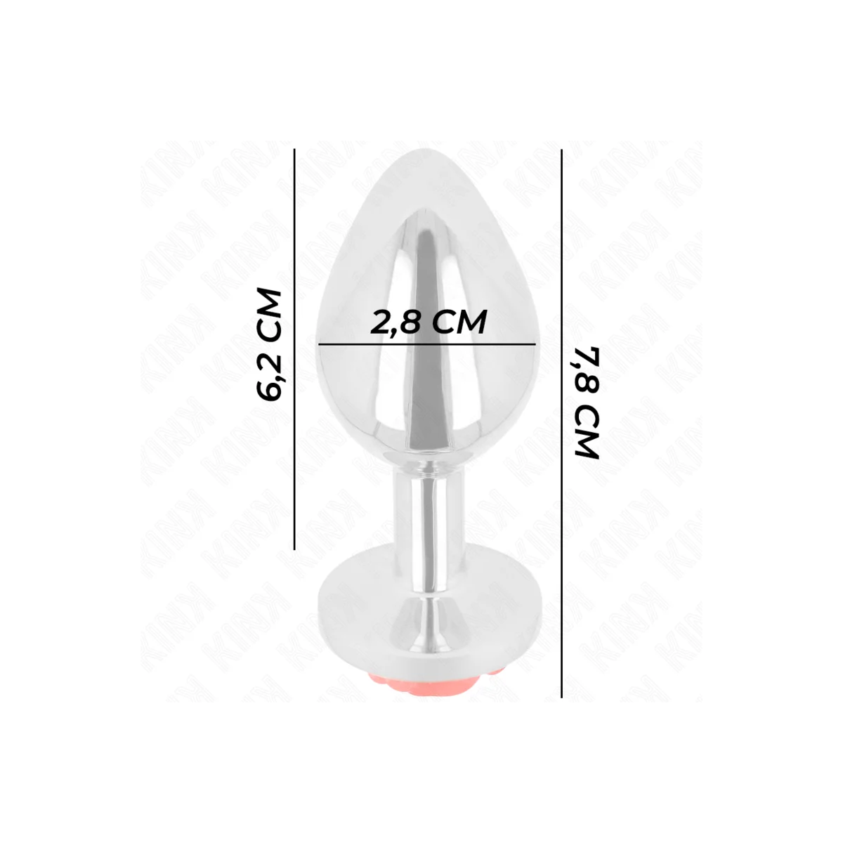 Plug Anal Rose Rot Größe S von Kink Pleasure Plugs kaufen | Fesselliebe