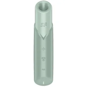 Naughty Kiss Wave Klitoris-Stimulator Aquamarin von Satisfyer Air Pulse kaufen | Fesselliebe