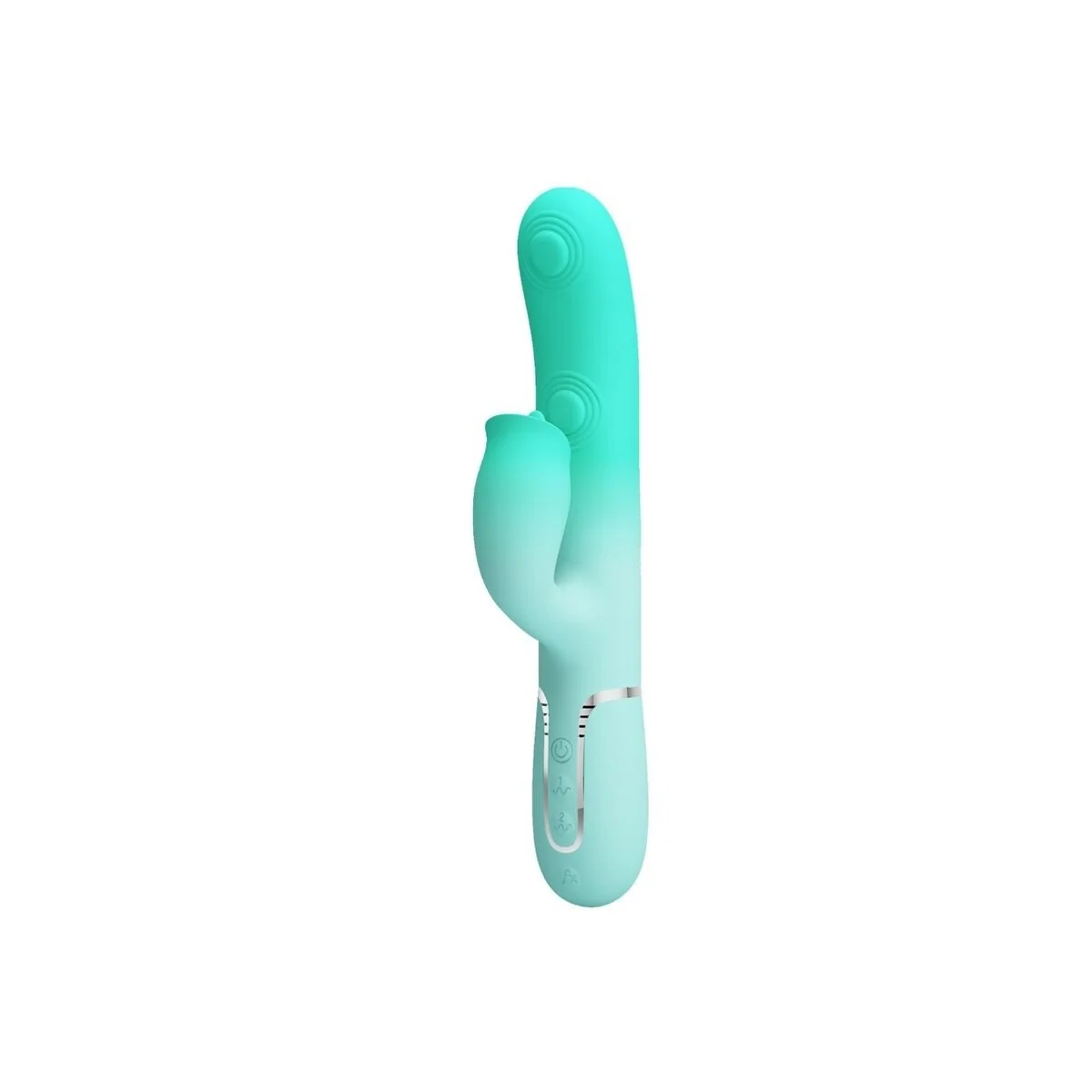 Gigi Multifunktions-Rabbit-Vibrator Aquagrün von Pretty Love Flirtation kaufen | Fesselliebe