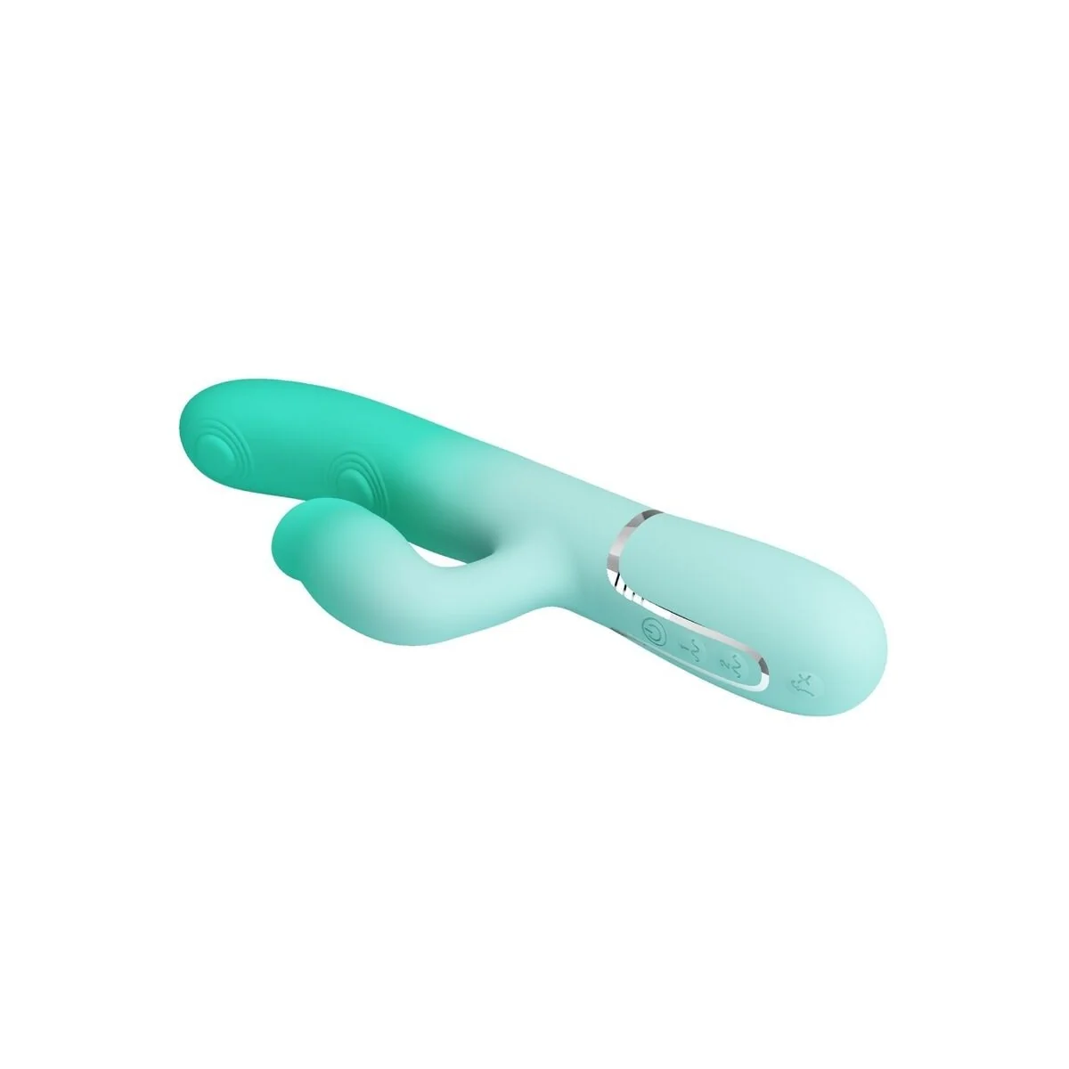 Gigi Multifunktions-Rabbit-Vibrator Aquagrün von Pretty Love Flirtation kaufen | Fesselliebe