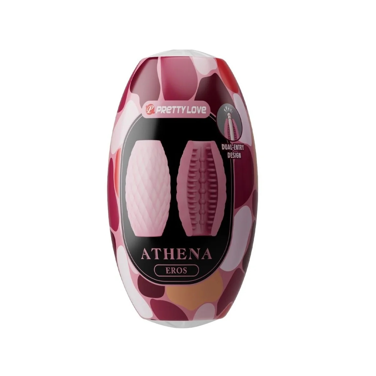 Athena Eros Männlicher Masturbator aus Silikon Rosa von Pretty Love kaufen | Fesselliebe