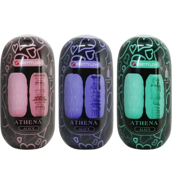 Athena Alice Pack 15 Verschiedene Männliche Masturbatoren von Pretty Love kaufen | Fesselliebe