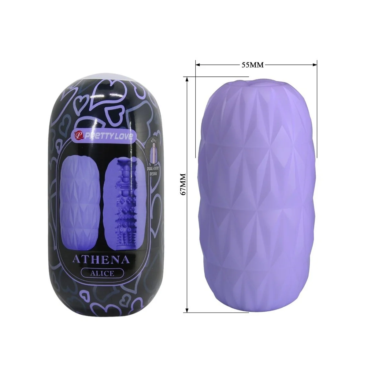 Athena Alice Pack 15 Verschiedene Männliche Masturbatoren von Pretty Love kaufen | Fesselliebe