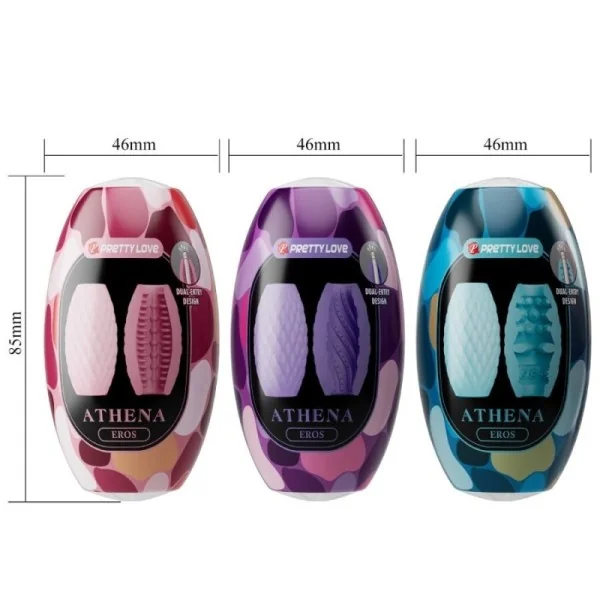 Athena Eros Pack 15 Verschiedene Männliche Masturbatoren von Pretty Love kaufen | Fesselliebe