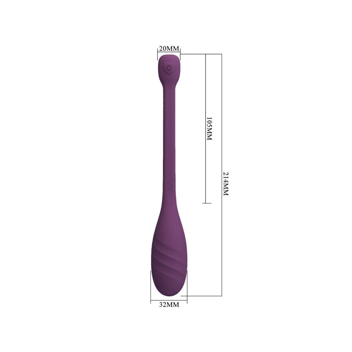 Leviathan App-Gesteuerter Vibrator Lila von Pretty Love Smart kaufen | Fesselliebe