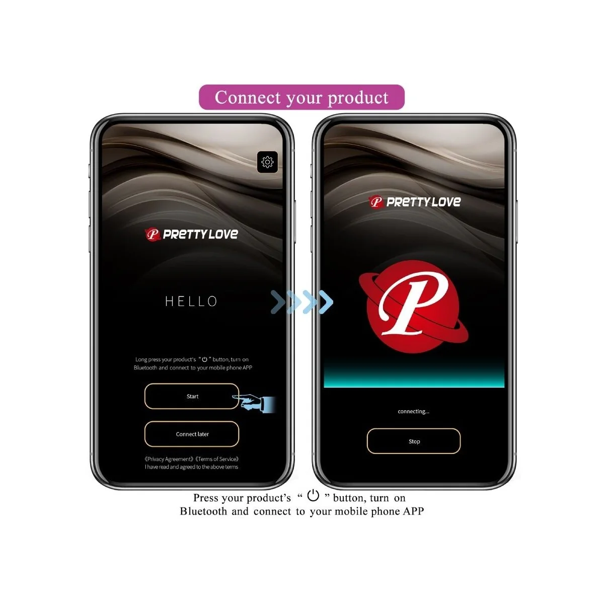 Leviathan App-Gesteuerter Vibrator Lila von Pretty Love Smart kaufen | Fesselliebe