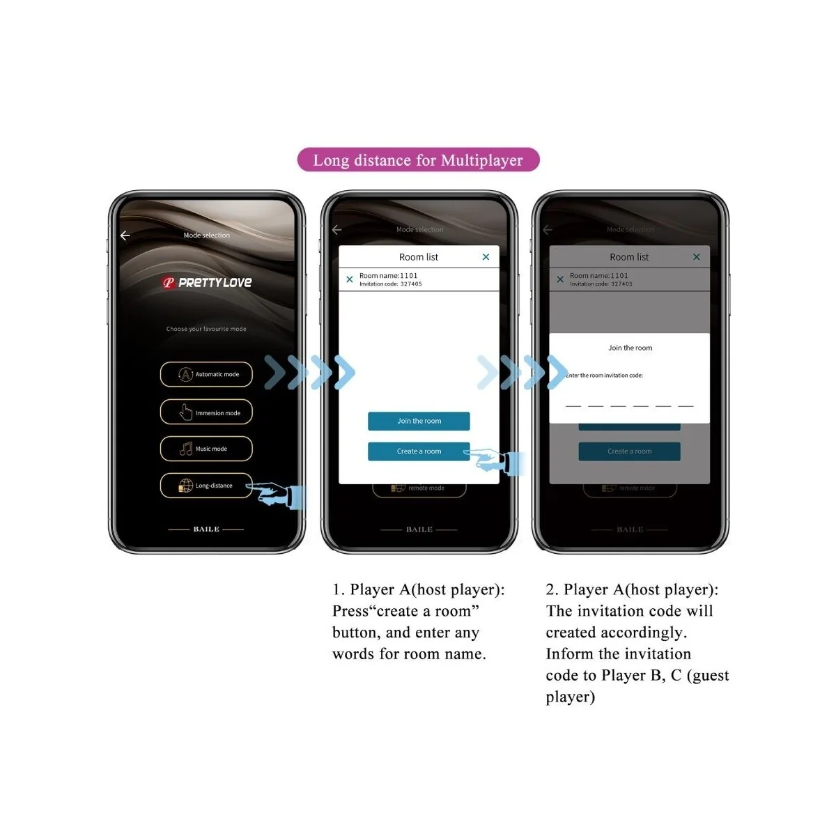 Leviathan App-Gesteuerter Vibrator Lila von Pretty Love Smart kaufen | Fesselliebe