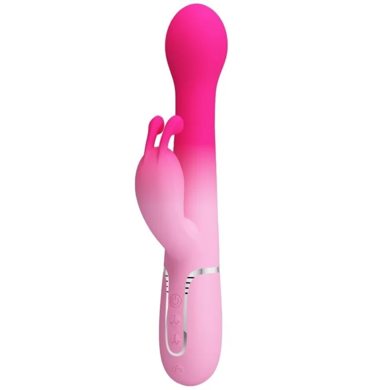 Dejon 3 in 1 Multifunktions-Rabbit-Vibrator Rosa von Pretty Love kaufen | Fesselliebe 2