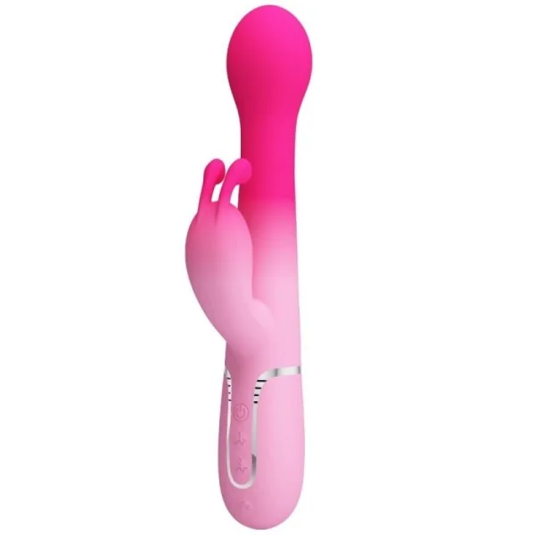 Dejon 3 in 1 Multifunktions-Rabbit-Vibrator Rosa von Pretty Love kaufen | Fesselliebe