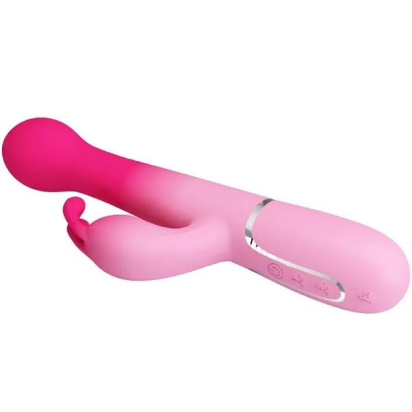 Dejon 3 in 1 Multifunktions-Rabbit-Vibrator Rosa von Pretty Love kaufen | Fesselliebe