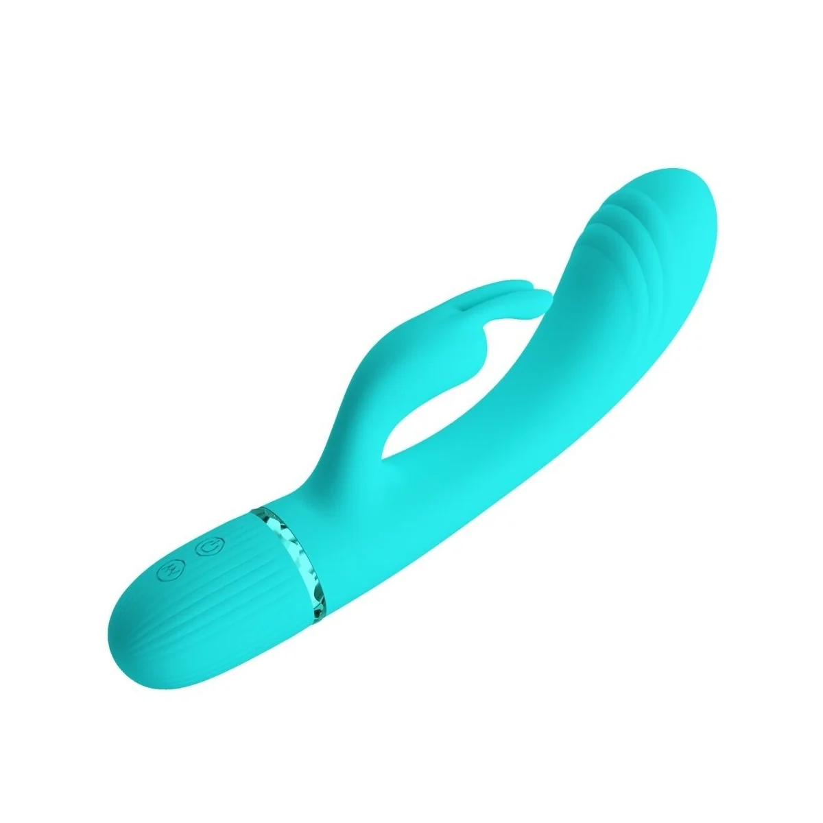 Scocco Vibrator Rabbit Türkis von Pretty Love Flirtation kaufen | Fesselliebe
